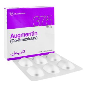 Augmentin Tablet, 375mg, 6-Pack
