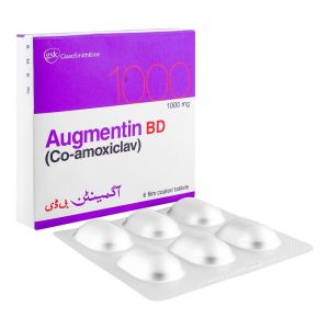 Augmentin BD Tablet, 1000mg, 6-Pack