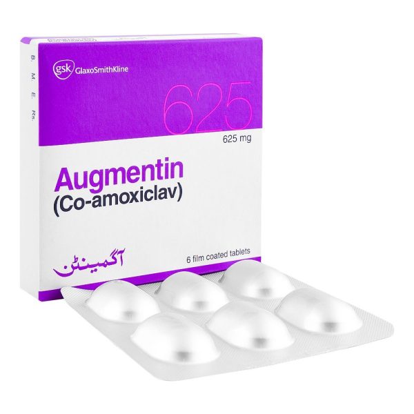 Augmentin Tablet, 625mg, 6-Pack
