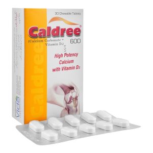 Caldree-600 Chewable Tablet, 30-Pack
