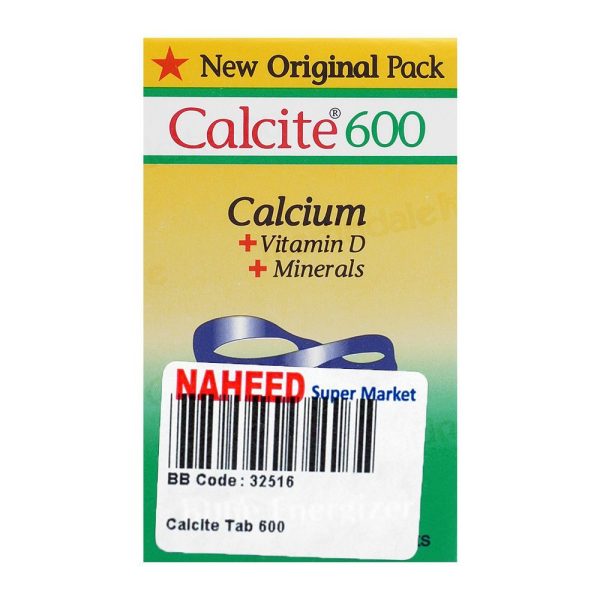 Calcite-600 Tablet, 30-Pack - Image 2