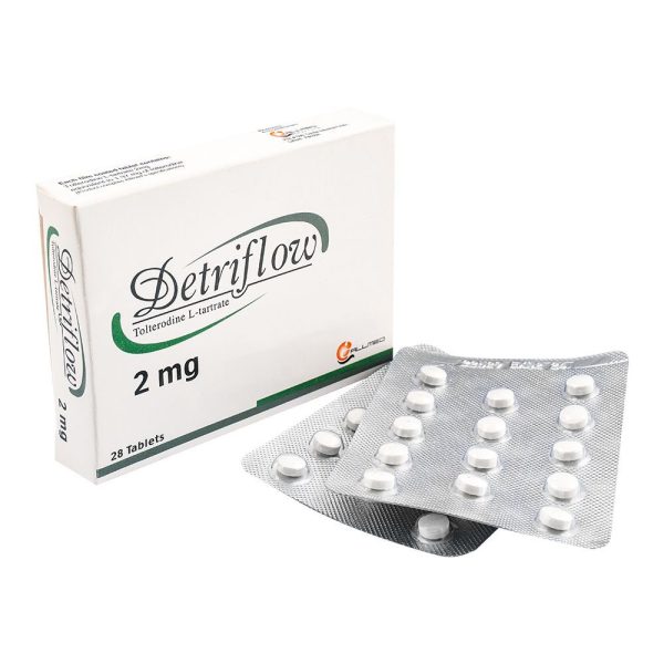 Detriflow Tablet, 2mg, 28-Pack