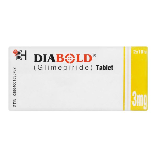 Diabold Tablet, 3mg, 20-Pack - Image 2