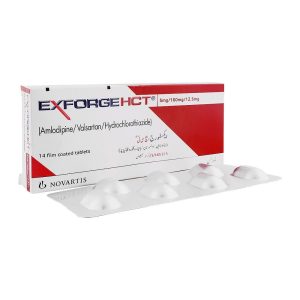 Exforge HCT Tablet, 5mg/12.5mg/160mg, 14-Pack