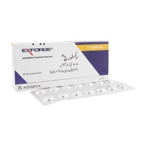 Exforge Tablet, 5mg/80mg, 28-Pack