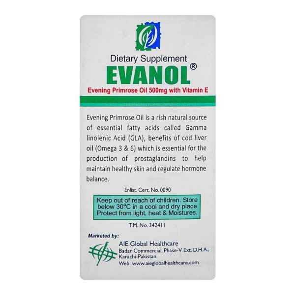 Evanol Capsule, 30-Pack - Image 2