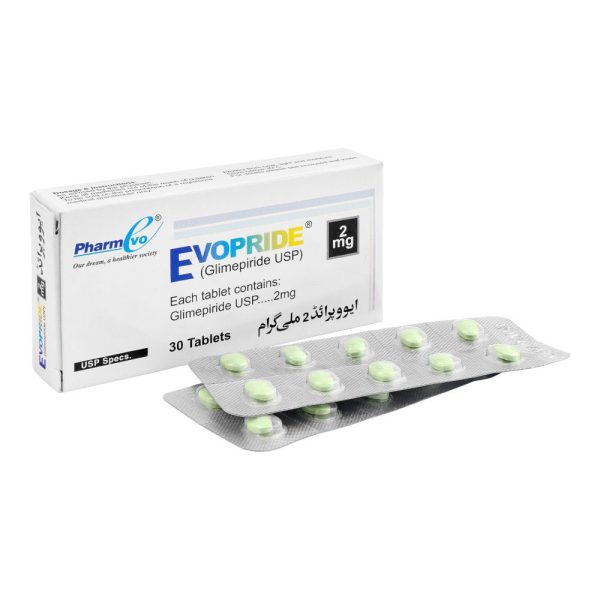 Evopride Tablet, 2mg, 30-Pack