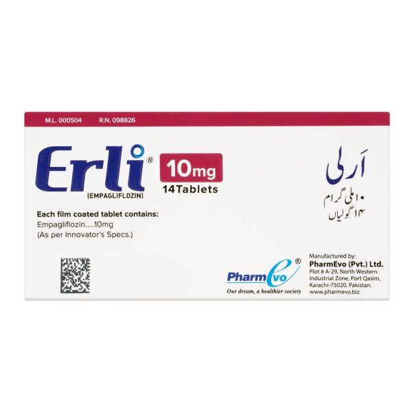 Erli Tablet, 10mg, 14-Pack - Image 2