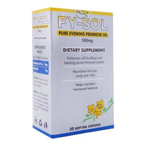 FY-Sol Dietary Supplement Capsule, 500mg, 30-Pack