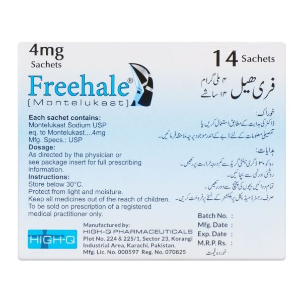 Freehale Sachets, 4mg, 14-Pack - Image 2