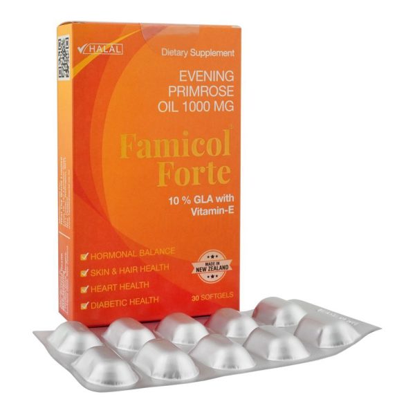 Famicol Forte Capsule, 30-Pack
