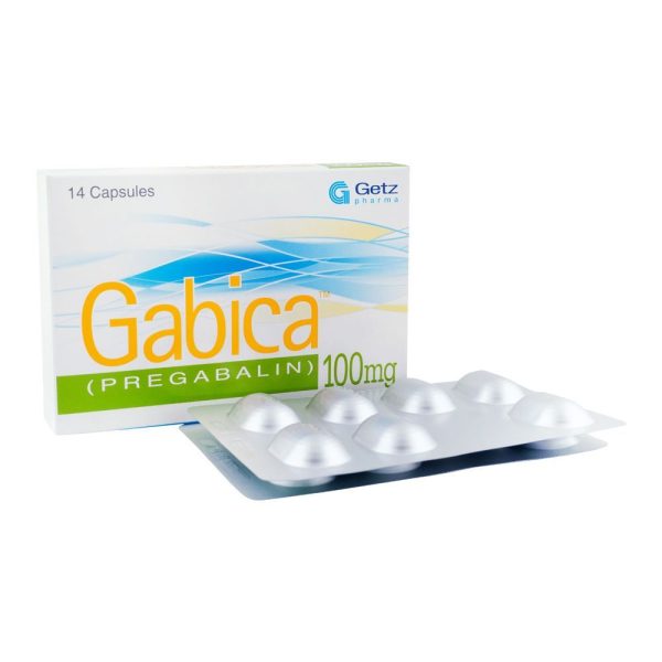 Gabica Capsule, 100mg, 14-Pack - Image 2