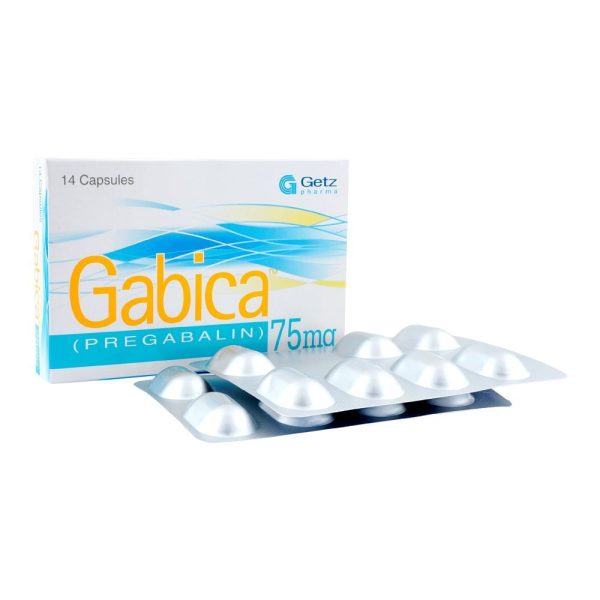 Gabica Capsule, 75mg, 14-Pack - Image 2