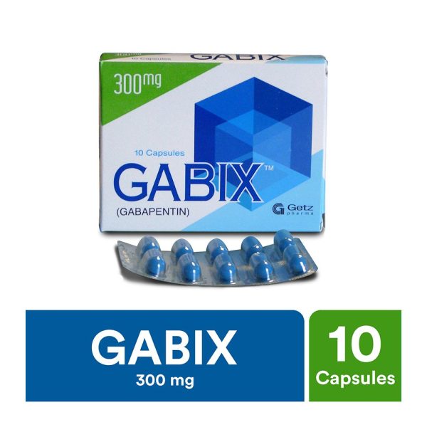 Gabix Capsule, 300mg, 10-Pack