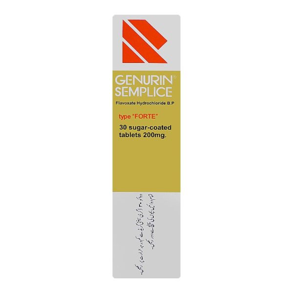 Genurin Semplice Type Forte, 200mg, 1-Strip - Image 3