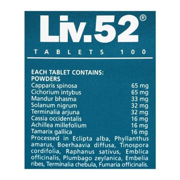 Himalaya Liv. 52 Tablet, 100-Pack - Image 3