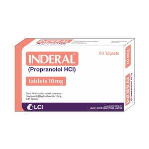 ceuticals Inderal Tablet, 10mg, 50-Pack