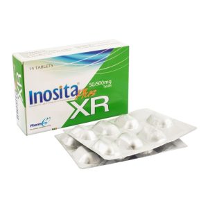 Inosita Plus XR Tablet, 50/500mg, 14-Pack