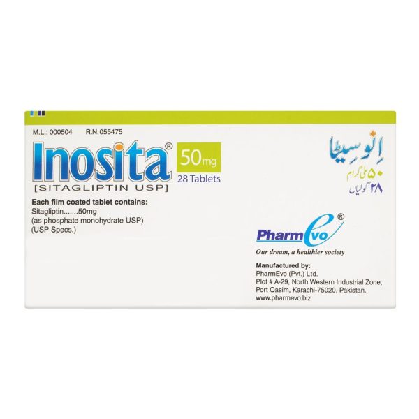 Inosita Tablet, 50mg, 28-Pack - Image 2