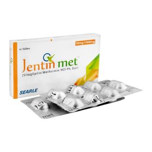 Jentin Met Tablet, 50mg/1000mg, 14-Pack