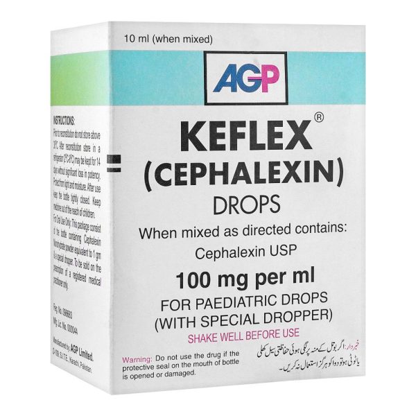 Keflex Drops, 100mg/ml, 10ml