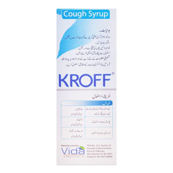 Kroff Syrup, 120ml - Image 2