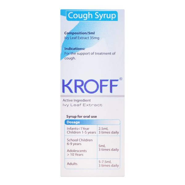 Kroff Syrup, 120ml - Image 4